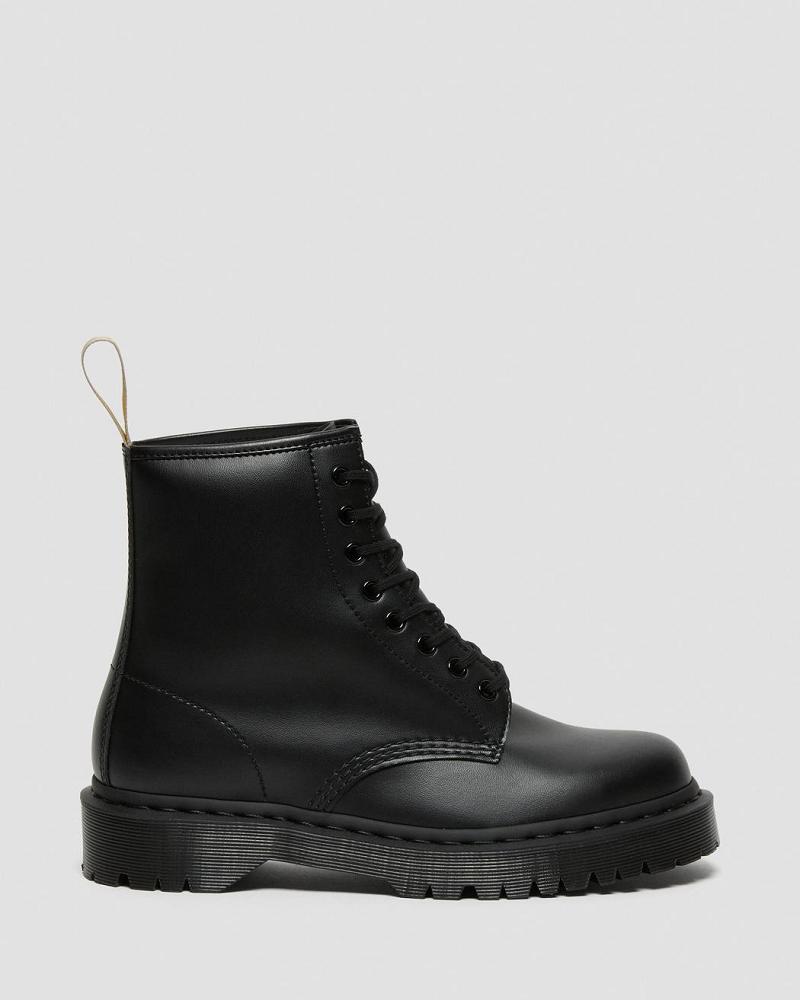 Men's Dr Martens Vegan 1460 Bex Mono Lace Up Boots Black | AU 543HAP